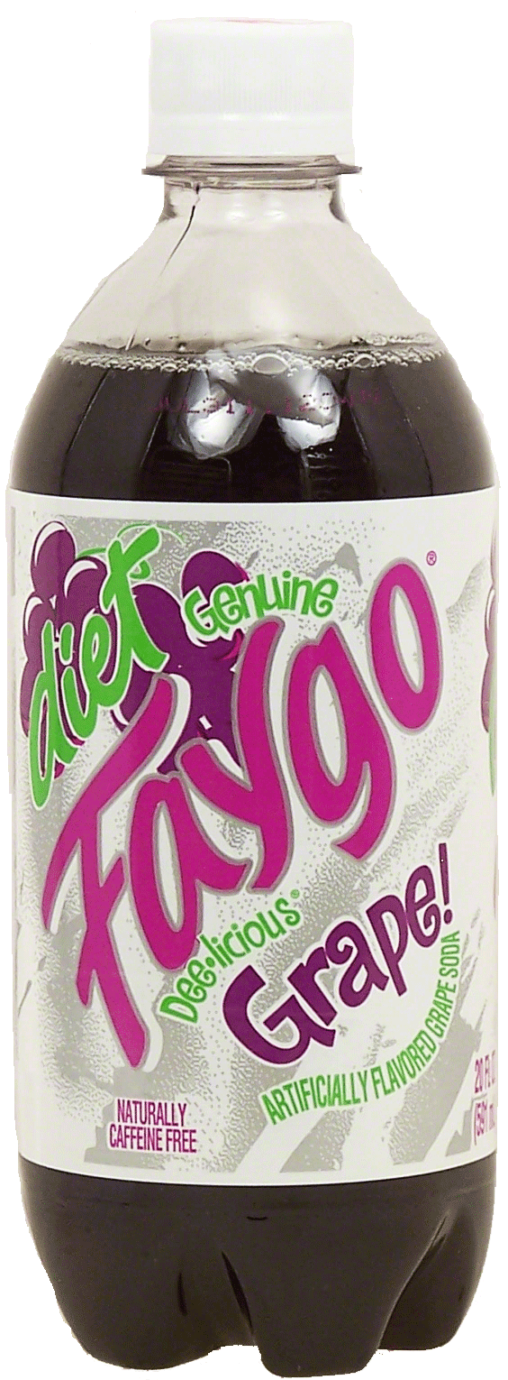 Faygo  diet grape flavor soda, caffeine free Full-Size Picture